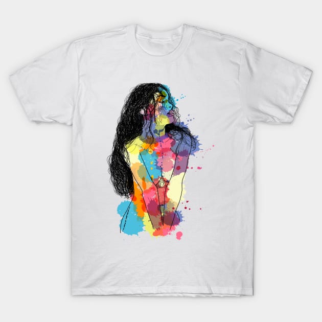 Rihanna fanart T-Shirt by FernyDesigns